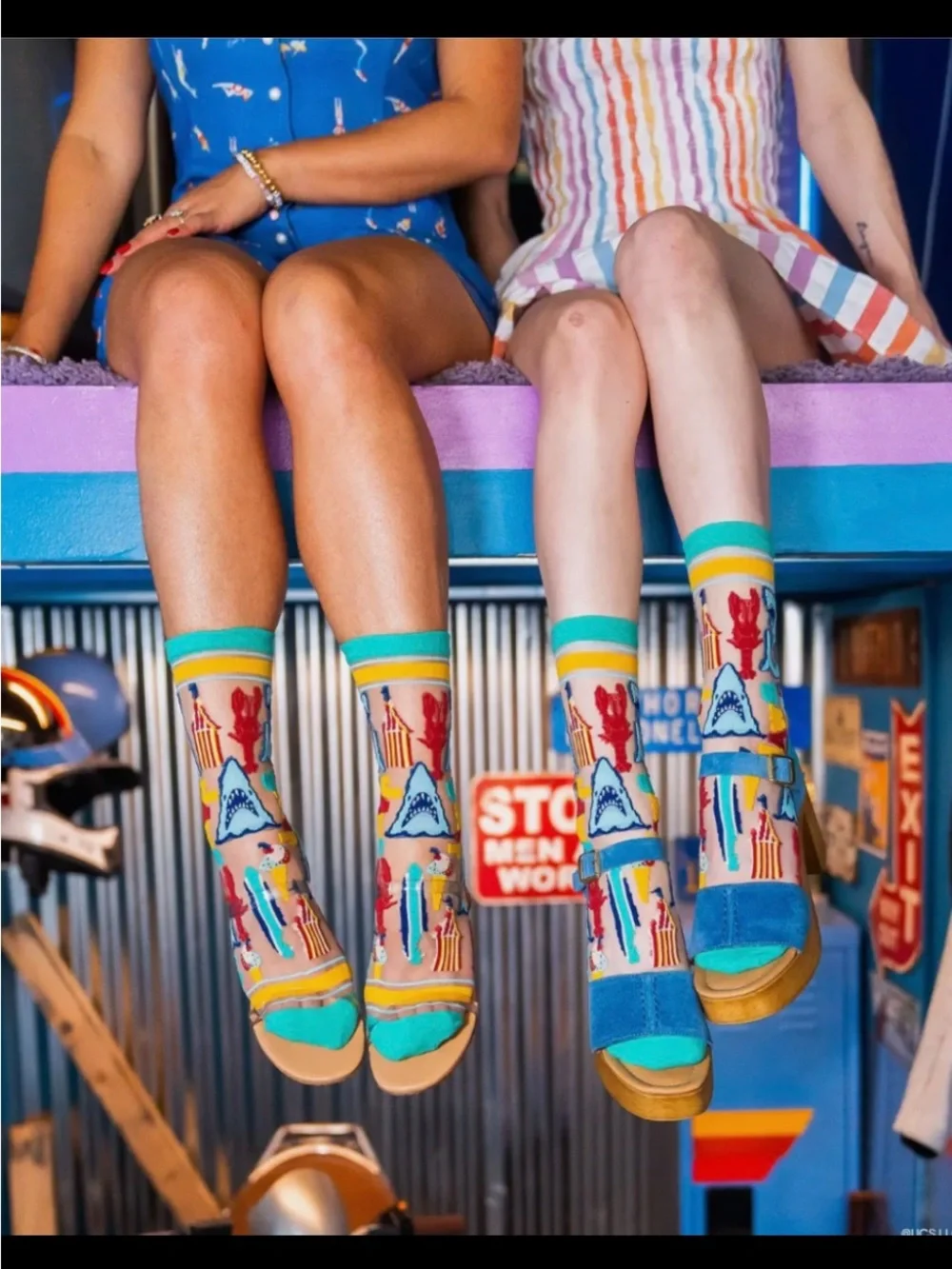 Sock Candy sheer novelty